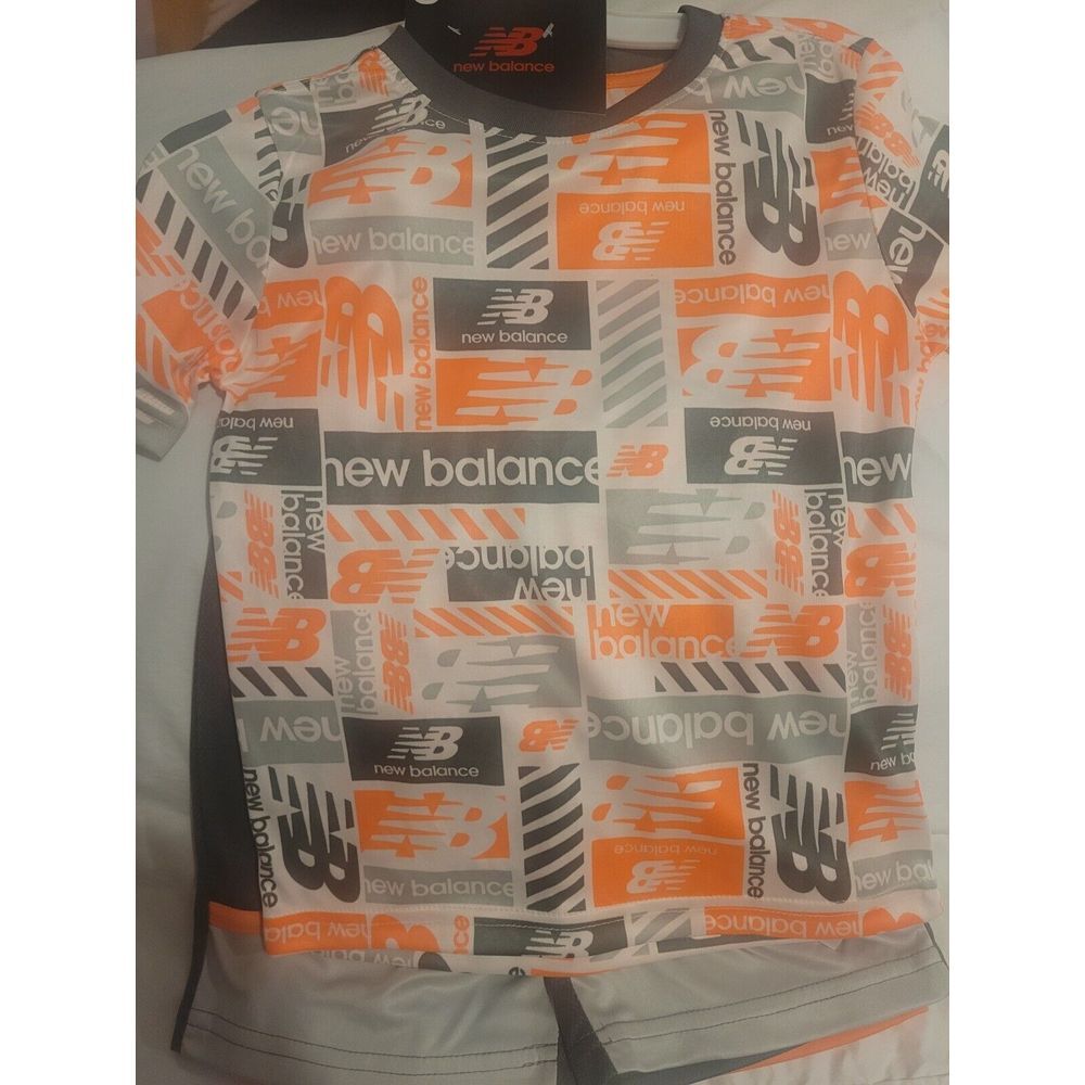 New Balance Boys Short Set SIZES 5/6 NWT 2 Shirts